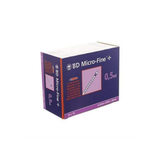 BD Micro-Fine Plus U-100 Syringe with 30G x 8mm Fixed Needle — Sterile, Single-Use