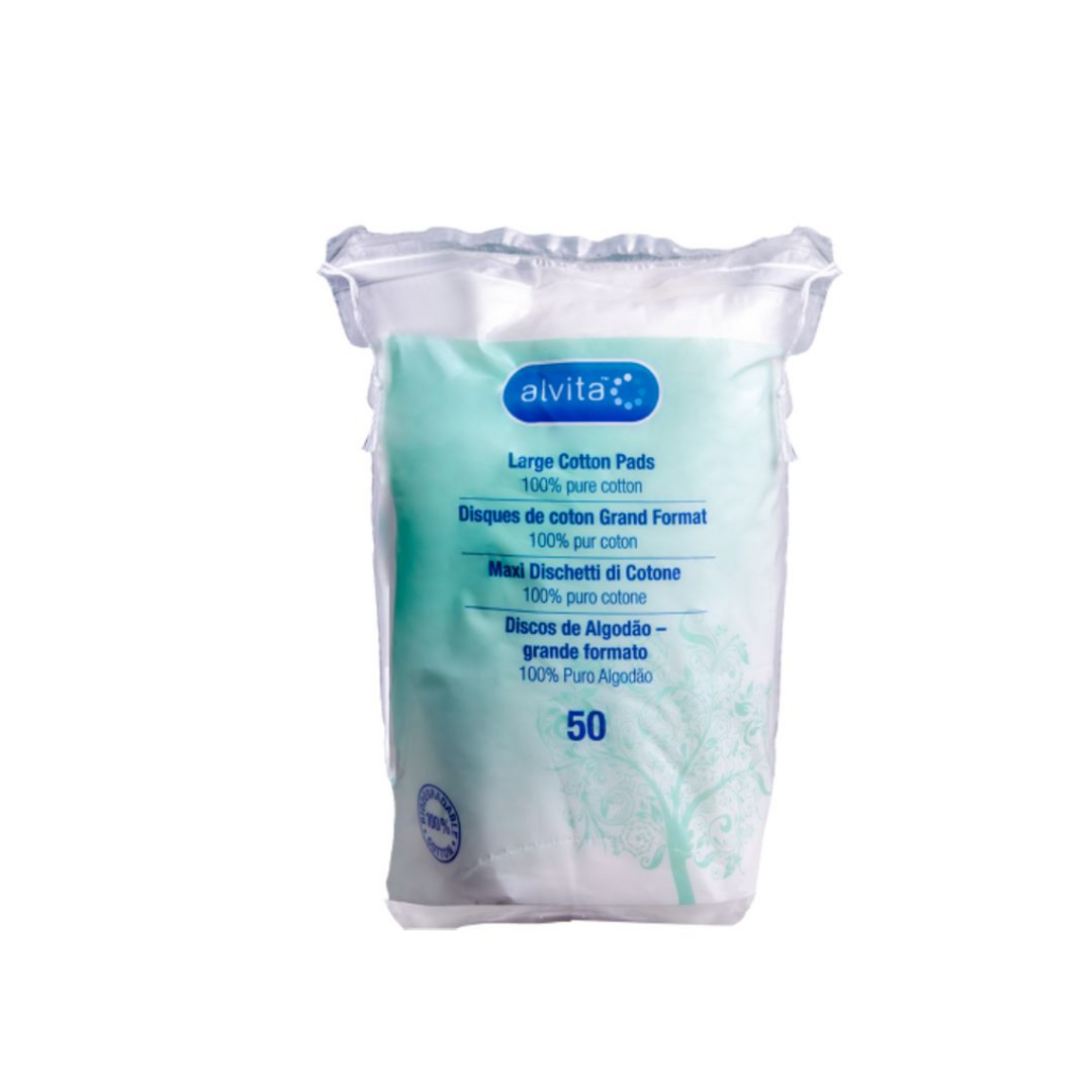 Cotton Wool Cosmetic Square Pads