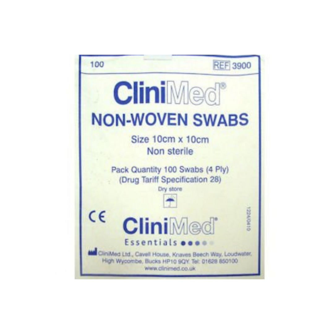 Non-Sterile Gauze Swabs 10 × 10 cm, 4-Ply – Cotton Gauze