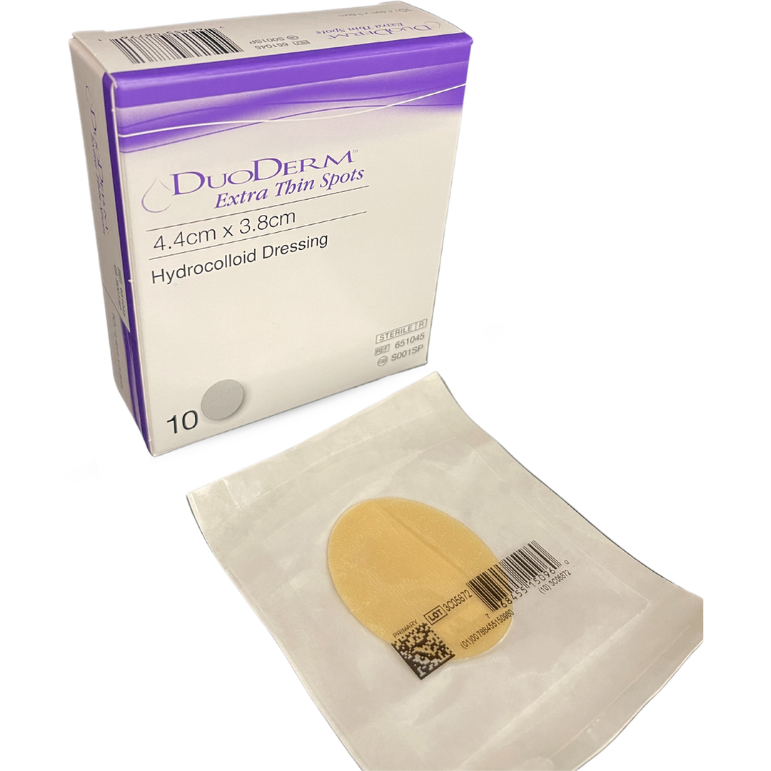 DuoDERM Extra Thin Spot dressing 4.4 × 3.8 cm
