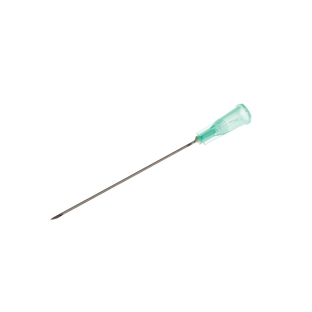 BD Microlance 3 21G x 50mm green hub hypodermic needle box of 100 REF 301155