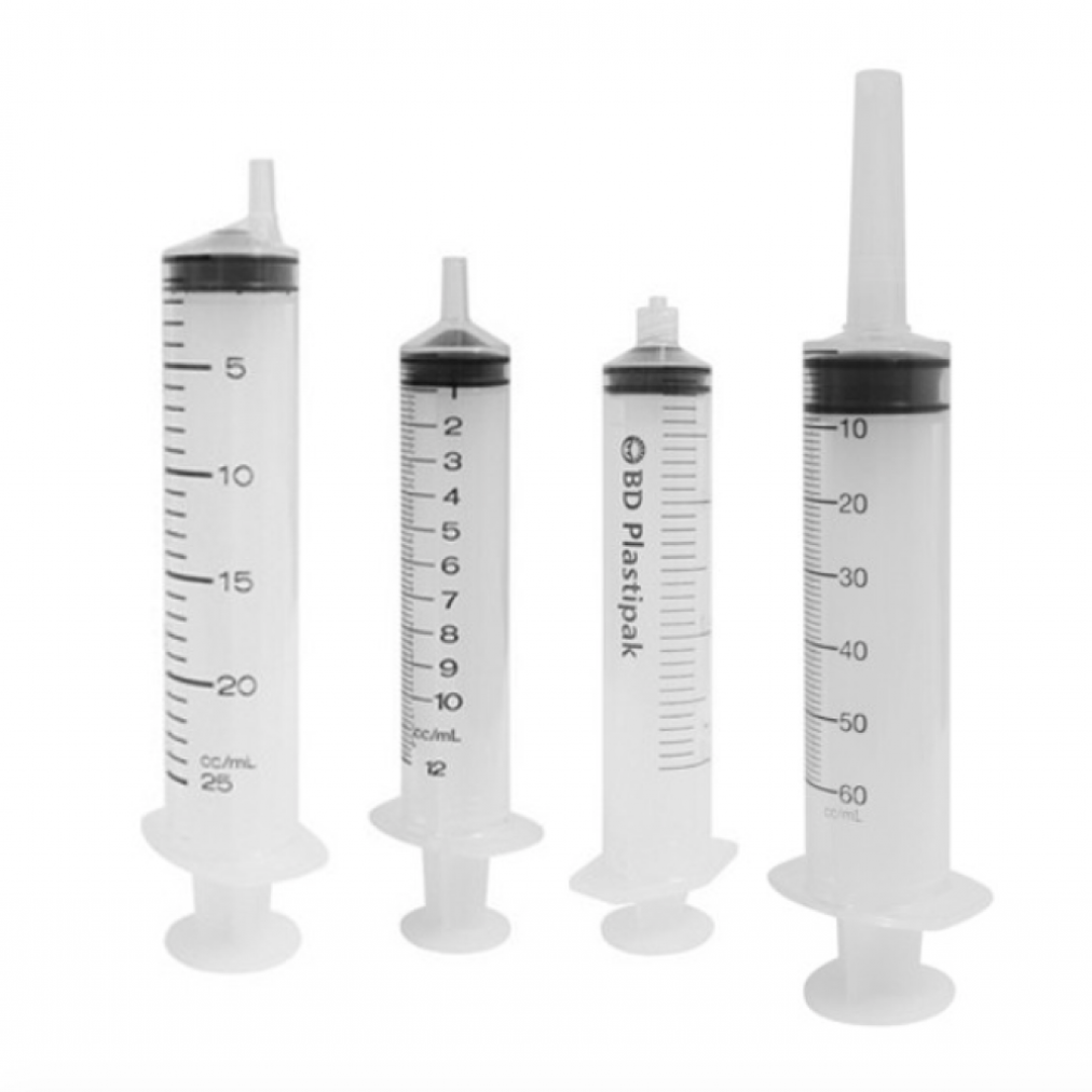 BD Plastipak 1ml Luer Lok syringe sterile box 100 REF 309628