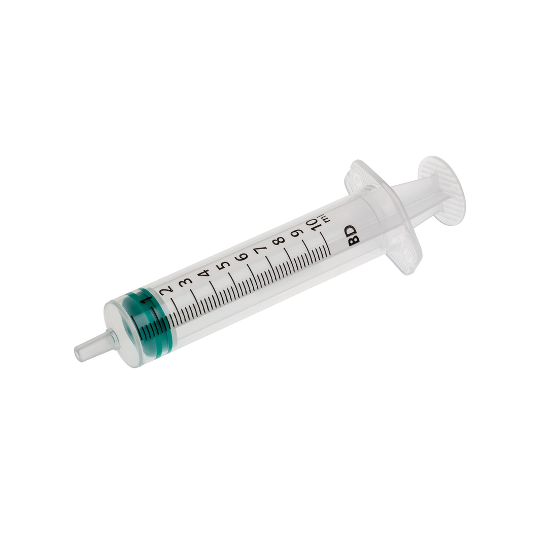 BD Emerald 10ml Luer Slip hypodermic syringe sterile box of 100 REF 307736