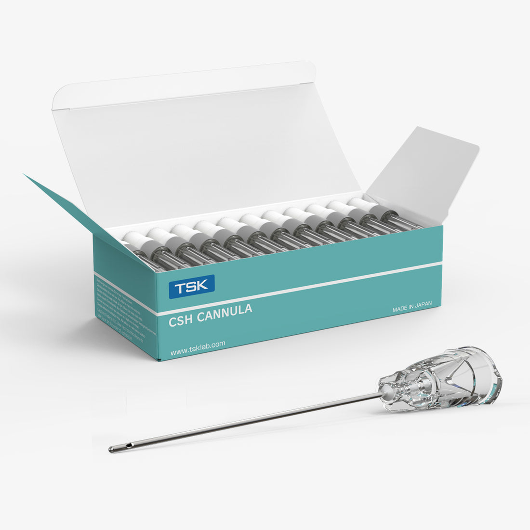 TSK CSH cannula 22G x 38mm closed tip side hole box of 25