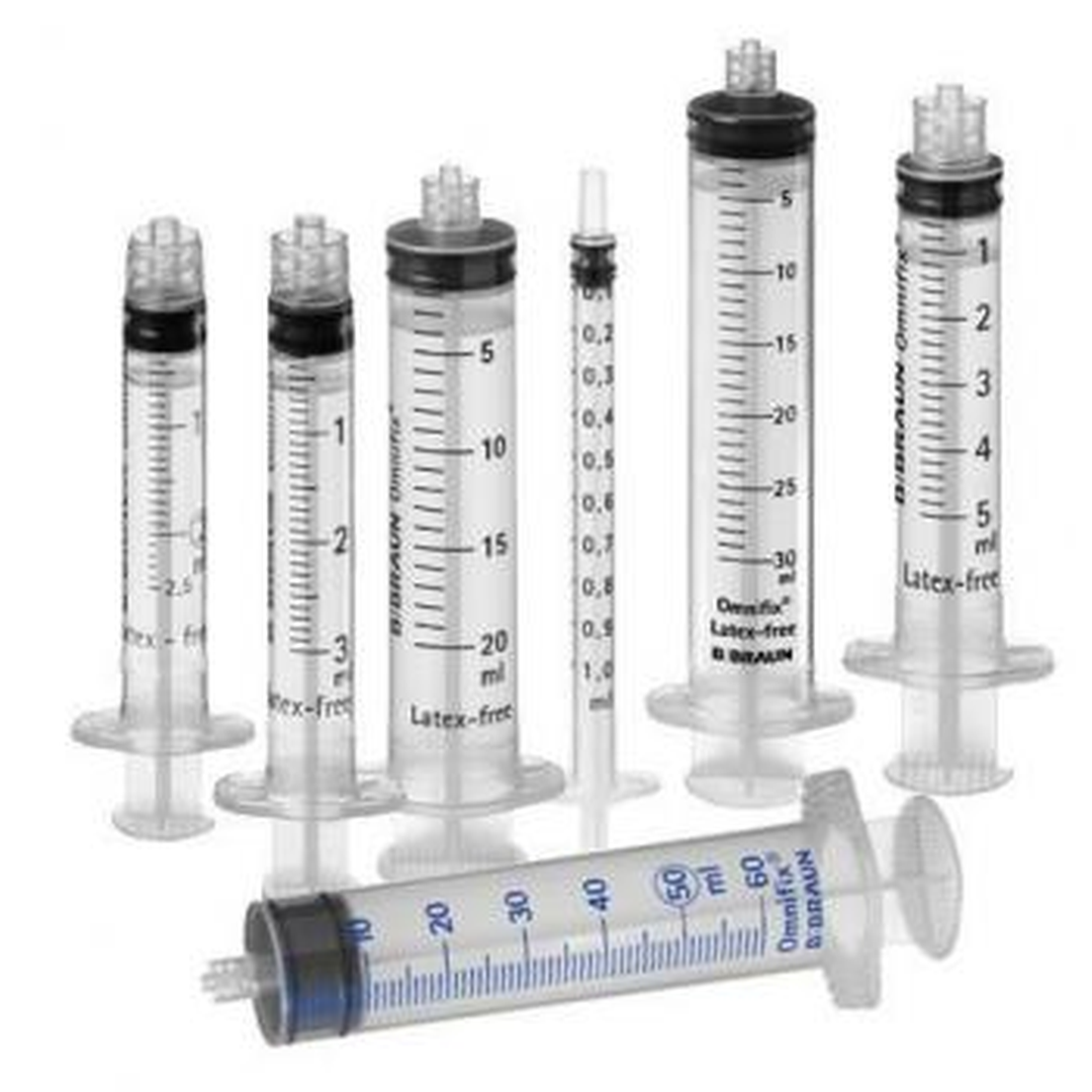 B. Braun Omnifix Luer Slip syringe box of 100