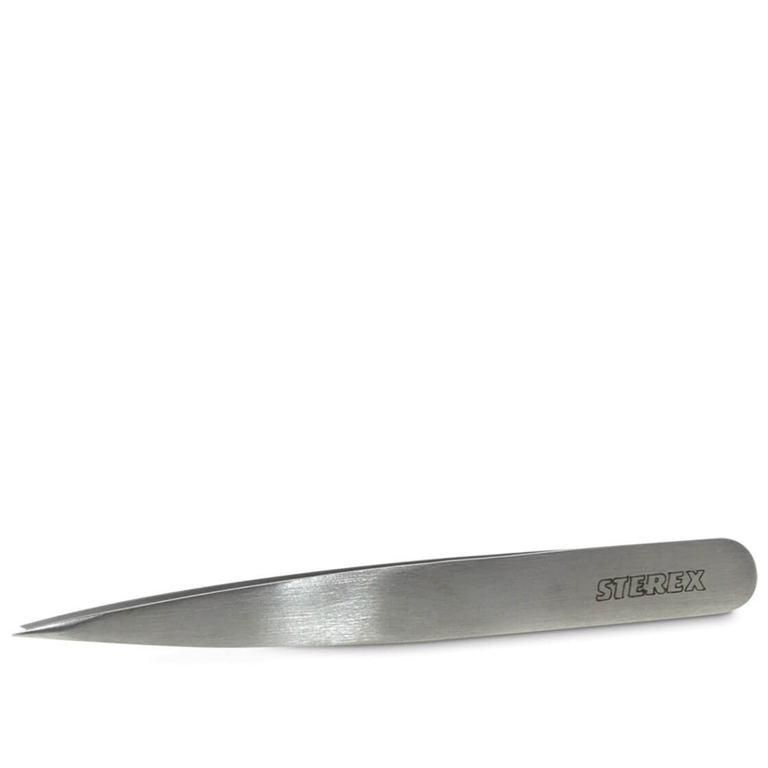 Sterex OC pointed stainless-steel tweezers
