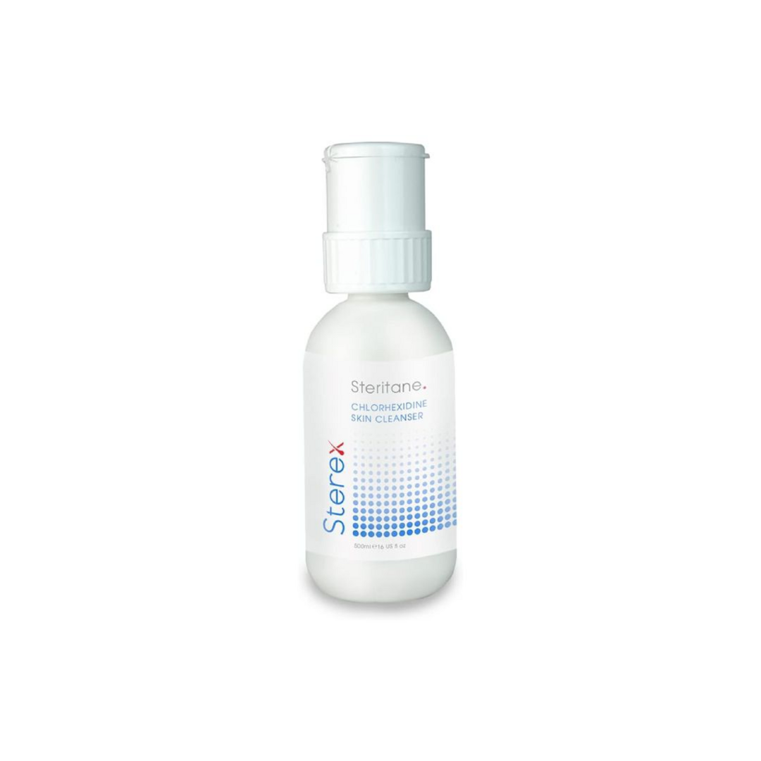 Sterex Steritane Pump Dispenser – 250 ml Skin Cleansing Solution