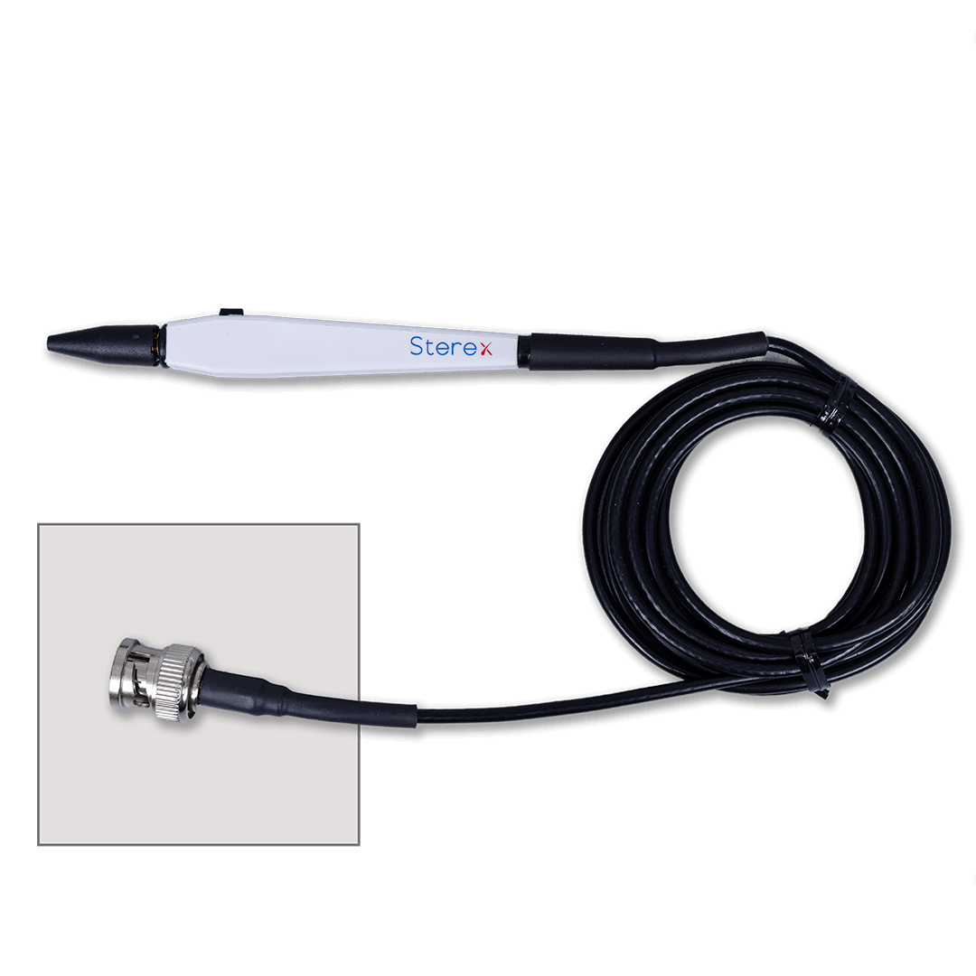 Sterex switched needleholder with BNC plug