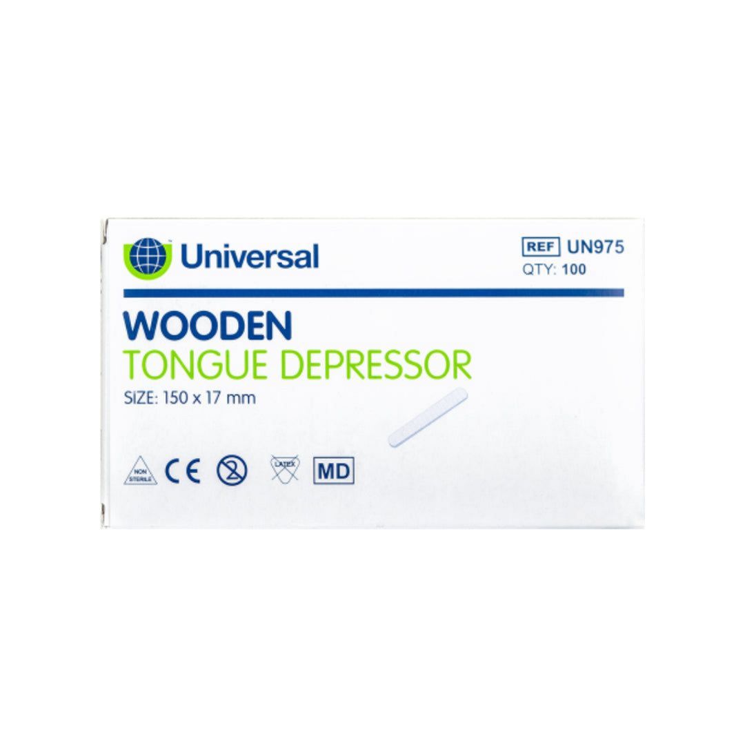 Tongue Depressor – Non-Sterile, Wooden, Smooth Finish